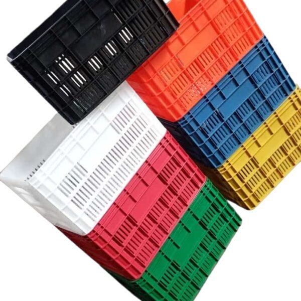 CAIXA PLÁSTICA HORTIFRUTI AGRICOLA 55X36X30,5